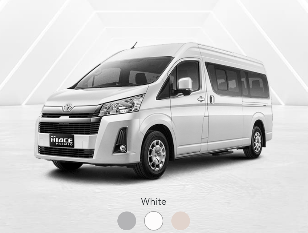 HiAce Premio - Kelas Luxury